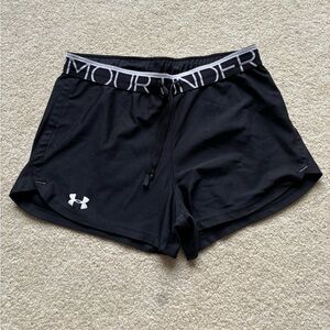 Under Armour Women's Black Athletic Shorts